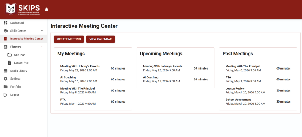 Interactive Meeting Center